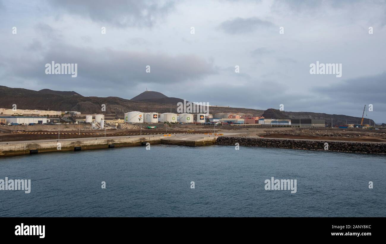 Puerto de las Palmas, a commercial, industrial and passenger traffic