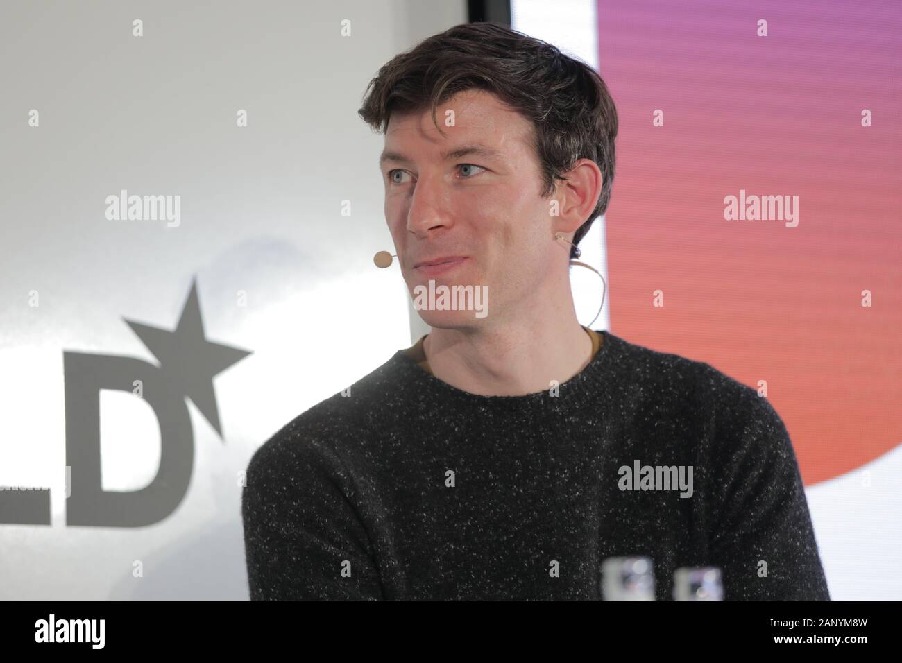 Munich, Bavaria. 19th Jan, 2020. Hayden Wood (CoFounder & CEO Bulb