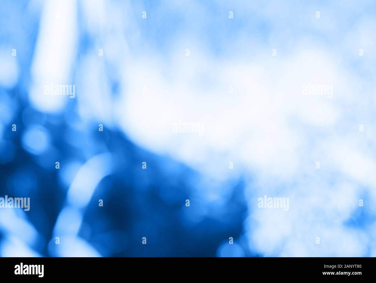Classic blue abstract blur color bokeh light Stock Photo - Alamy