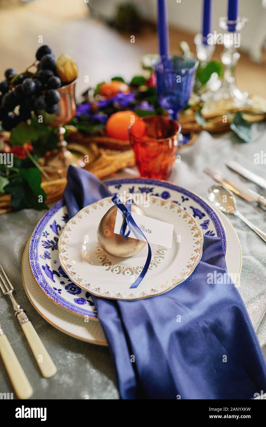 Colourful Wedding Reception Tablescape Stock Photo 340518413 Alamy