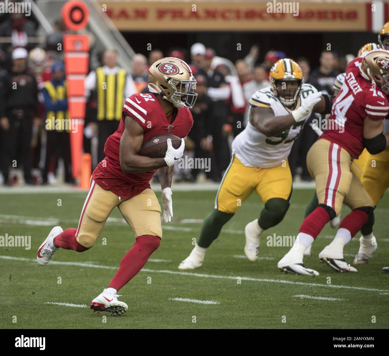 Niners vs. Packers: Purdue's Raheem Mostert scores 4 touchdowns in NFC  title game