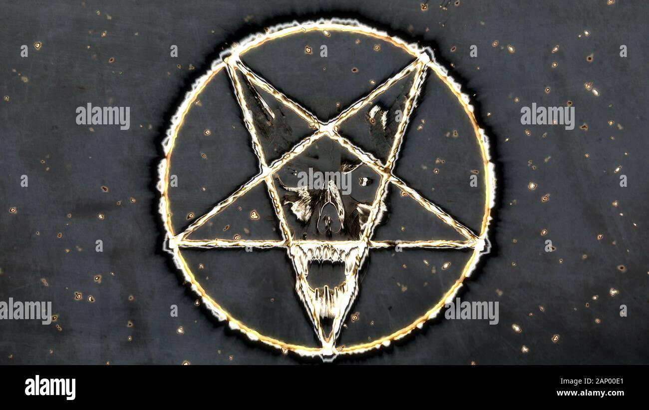 Sign of satan hi-res stock photography and images - Page 2 - Alamy