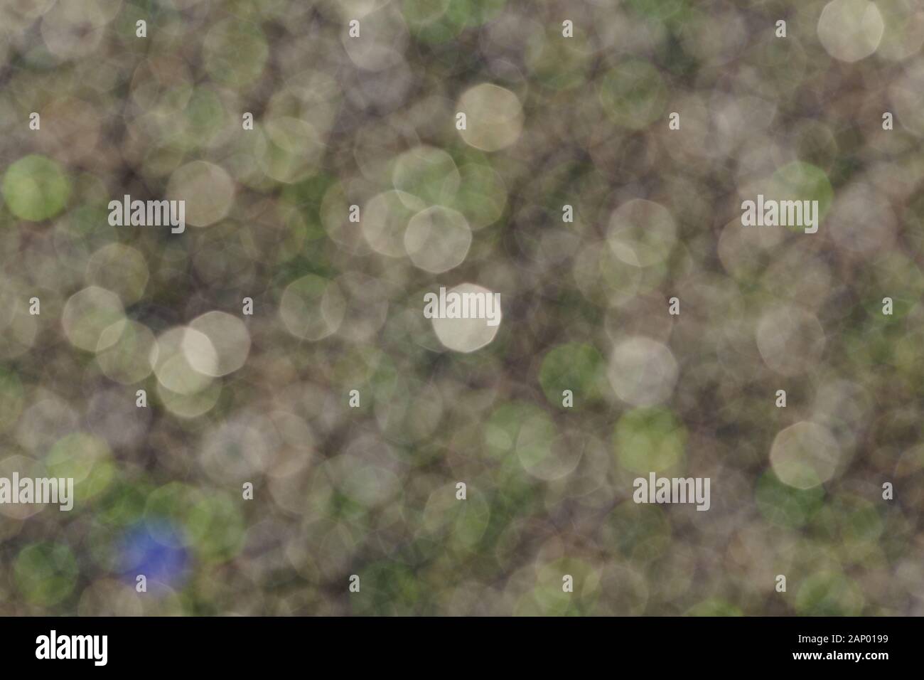 Close up of blurred brown bokeh pattern background. Stock Photo