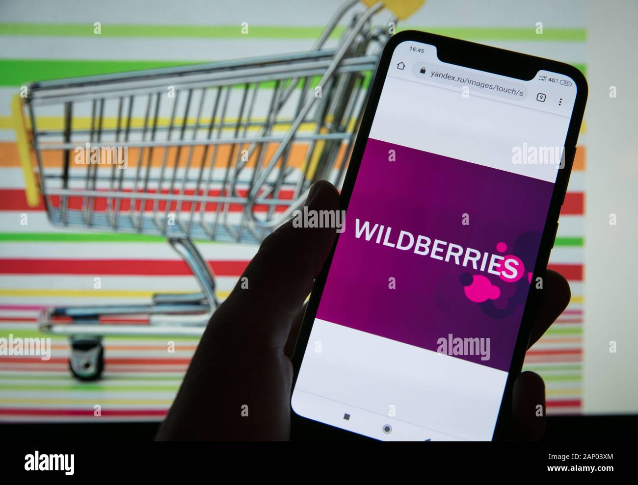New shopping cart for Wildberries online store