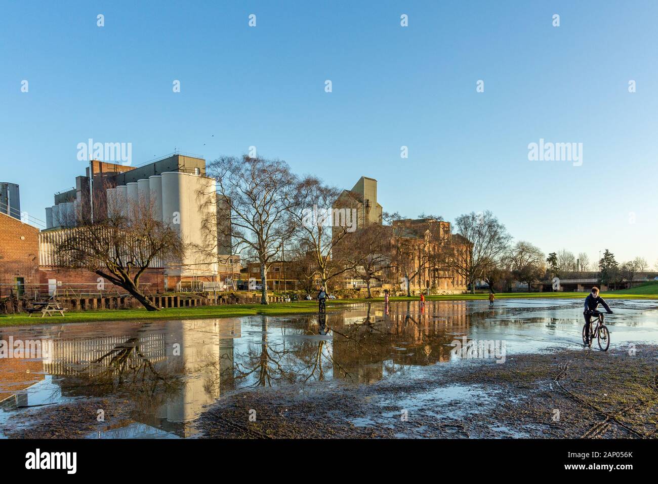 Whitworths Mill, a Victorian building with modern extensions, on the