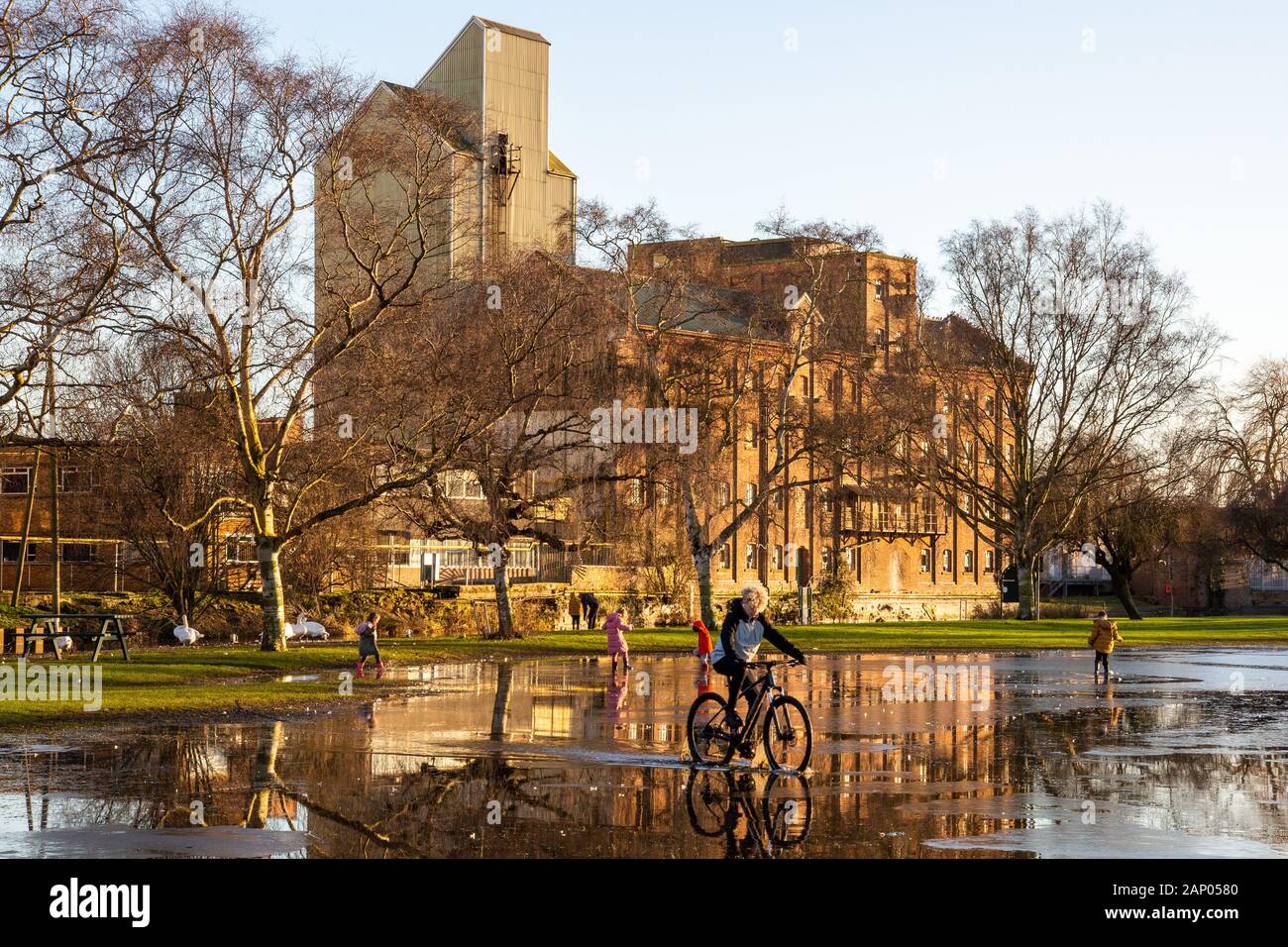 Whitworths Mill, a Victorian building with modern extensions, on the