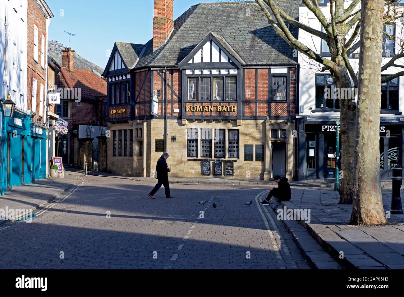 The Roman Bath pub, St Sampsons Square, York, North Yorkshire, England ...