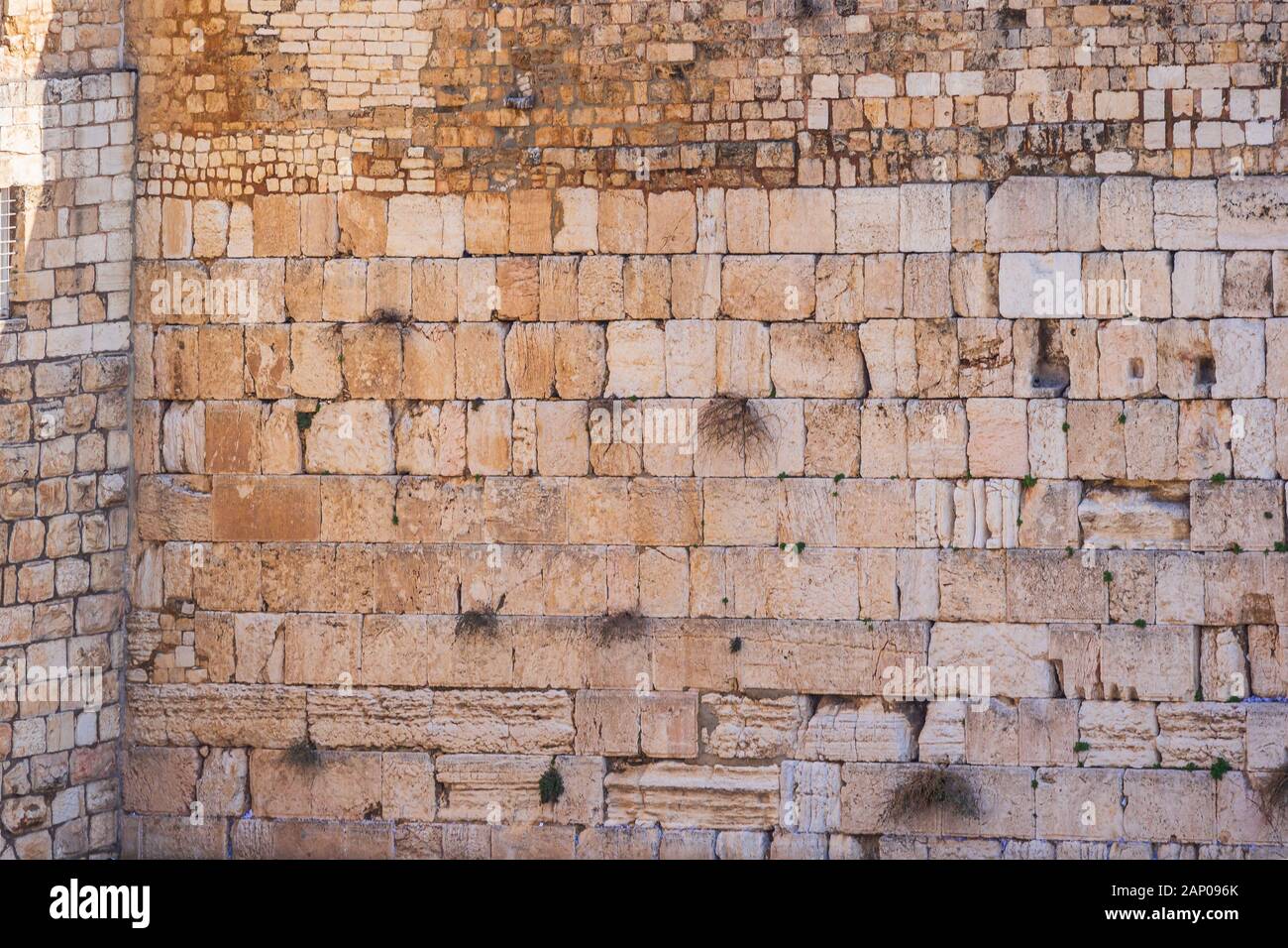 The Western (Wailing) Wall in Jerusalem, Israel Stock Photo Alamy