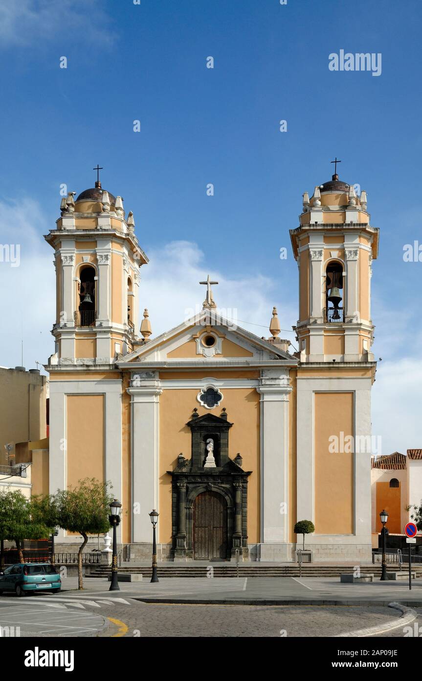 Cathedral of Saint Maria de la Asuncion Ceuta Spain Stock Photo