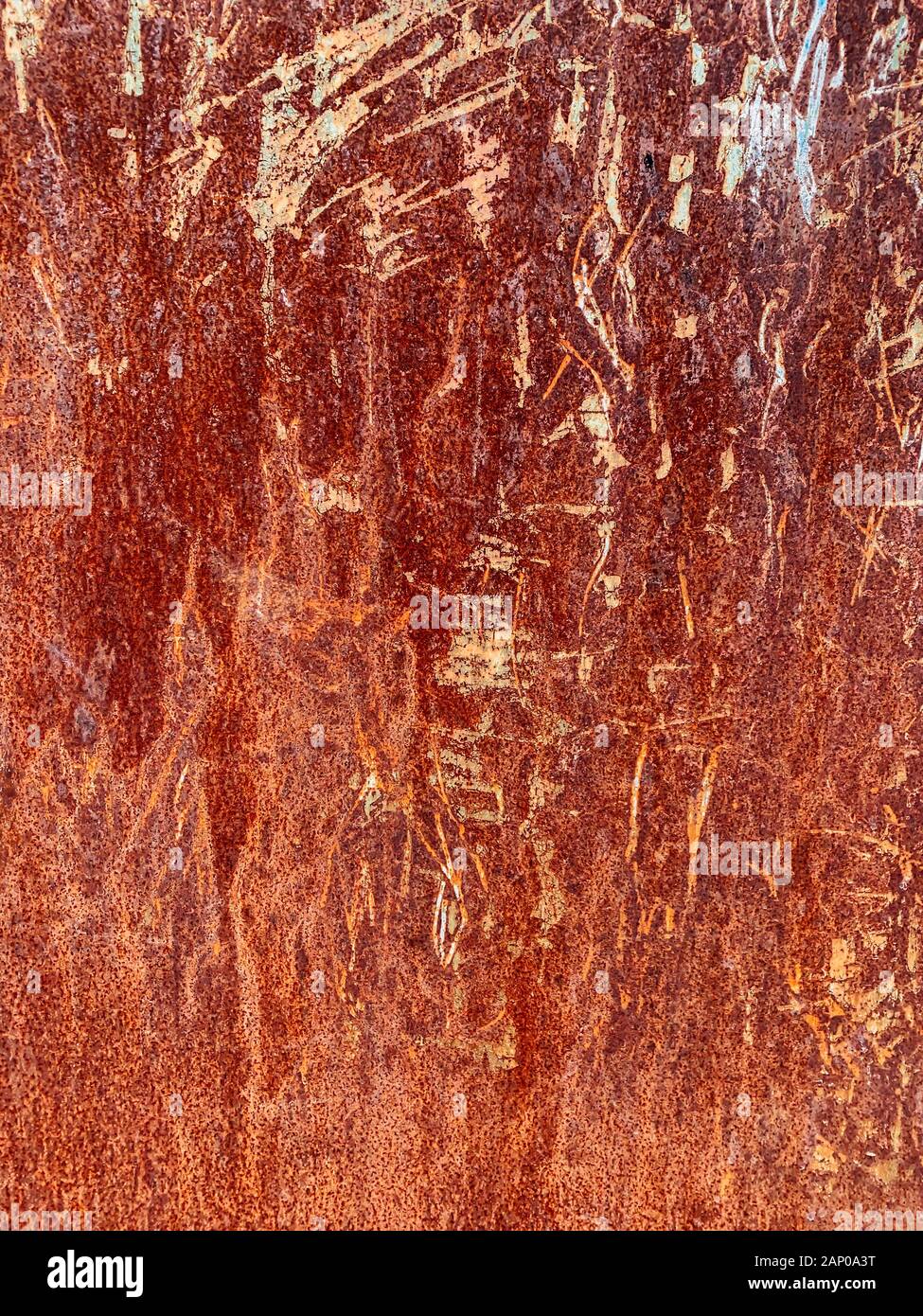 old brown vintage loft wall structure rusty metal texture background ...
