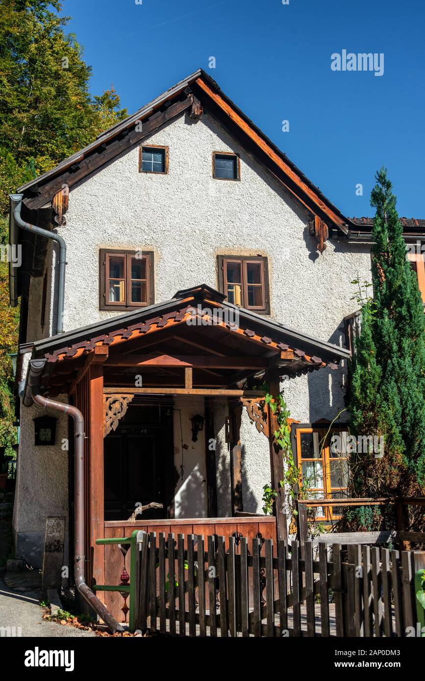 Hallstatt, Austria, maybe the most beautiful village in the world Stock Photo