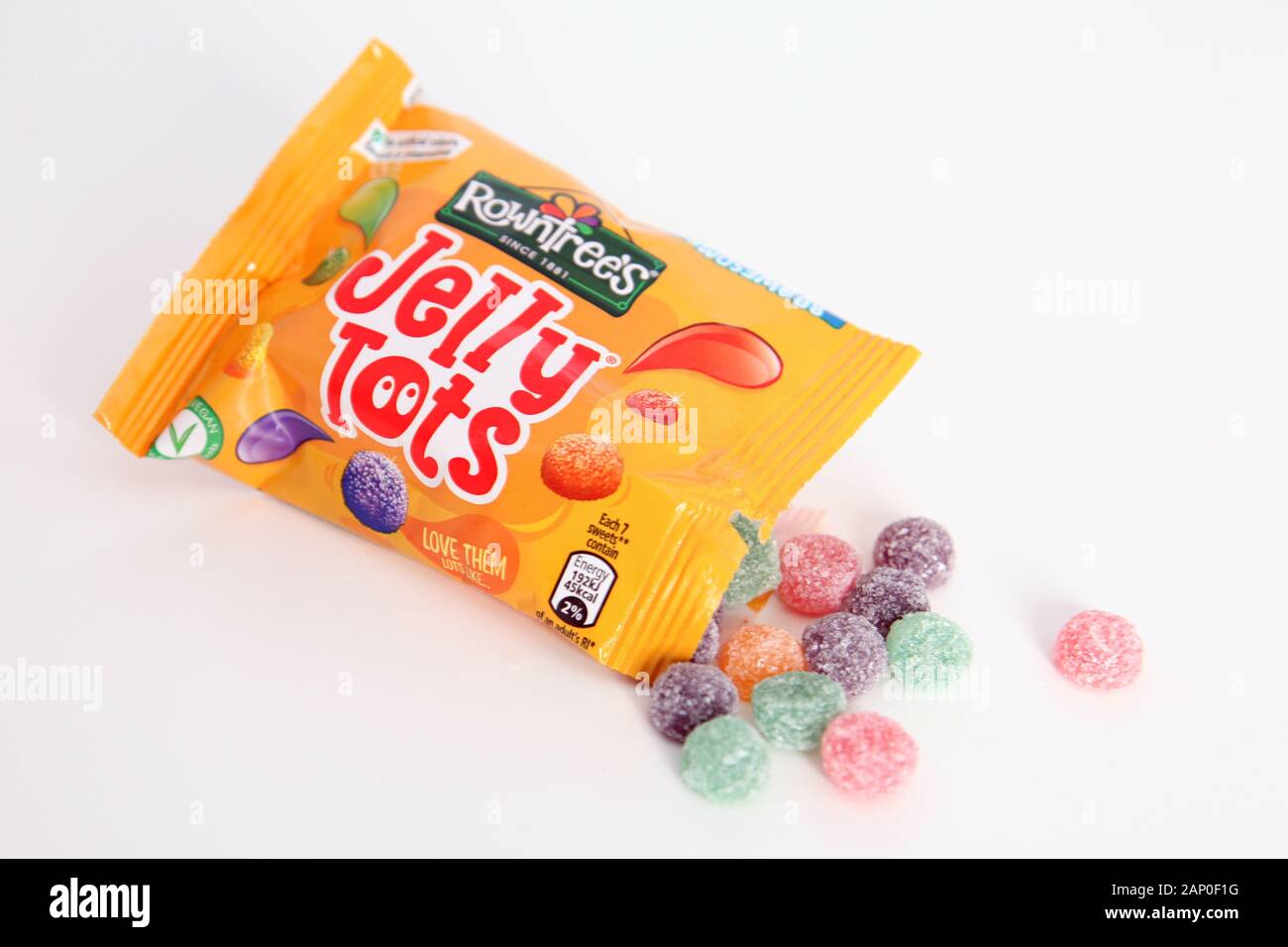 Bag of rowntrees jelly tots sweets hires stock photography and images Alamy