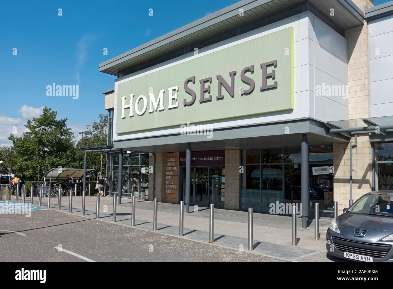 Home Sense store shop at the Foss Islands Retail Park. Stock Photo