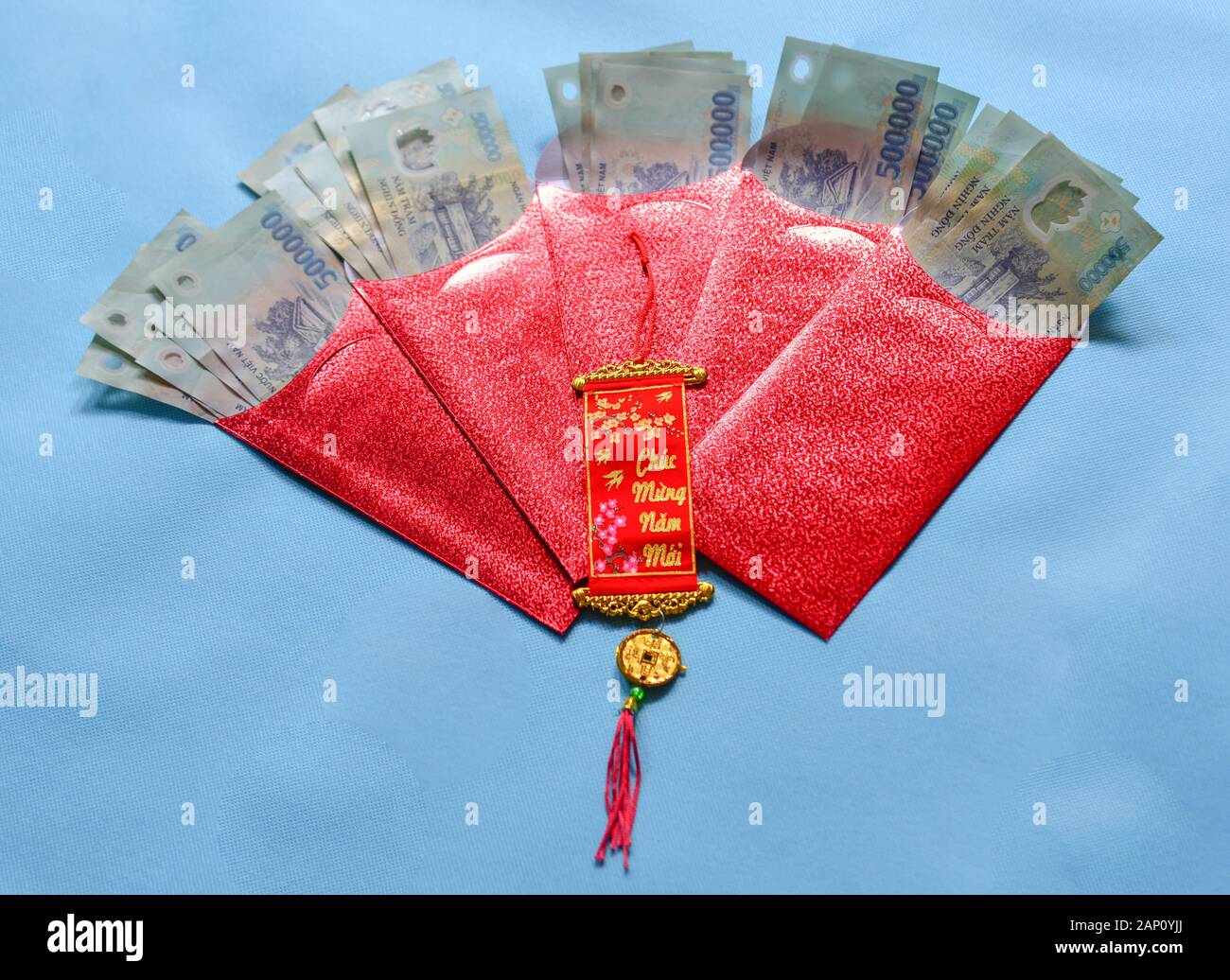 Lunar New Year gifts for for prosperity and good luck. Lucky money in