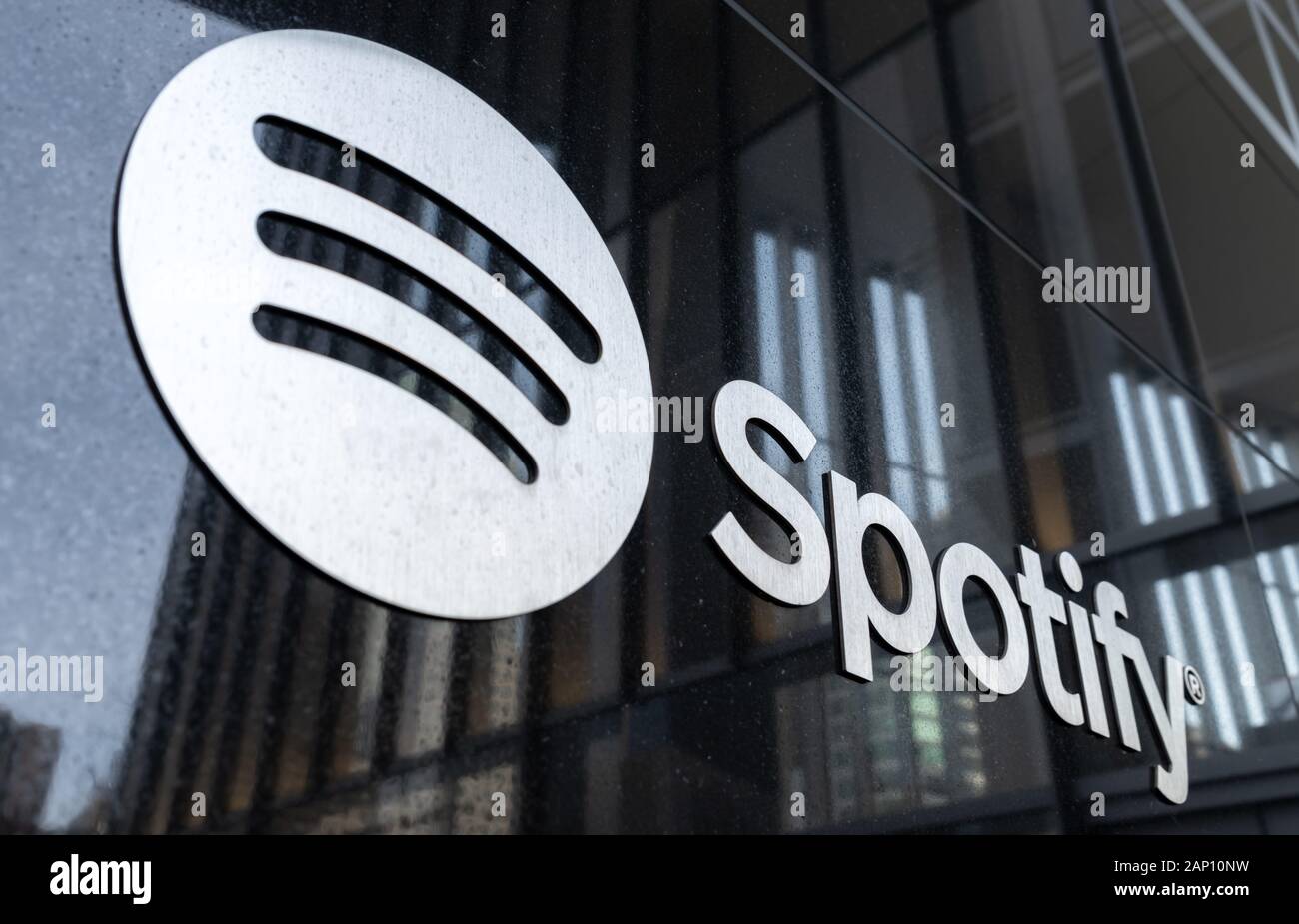 USA: US headquarters of the music streaming service Spotify in