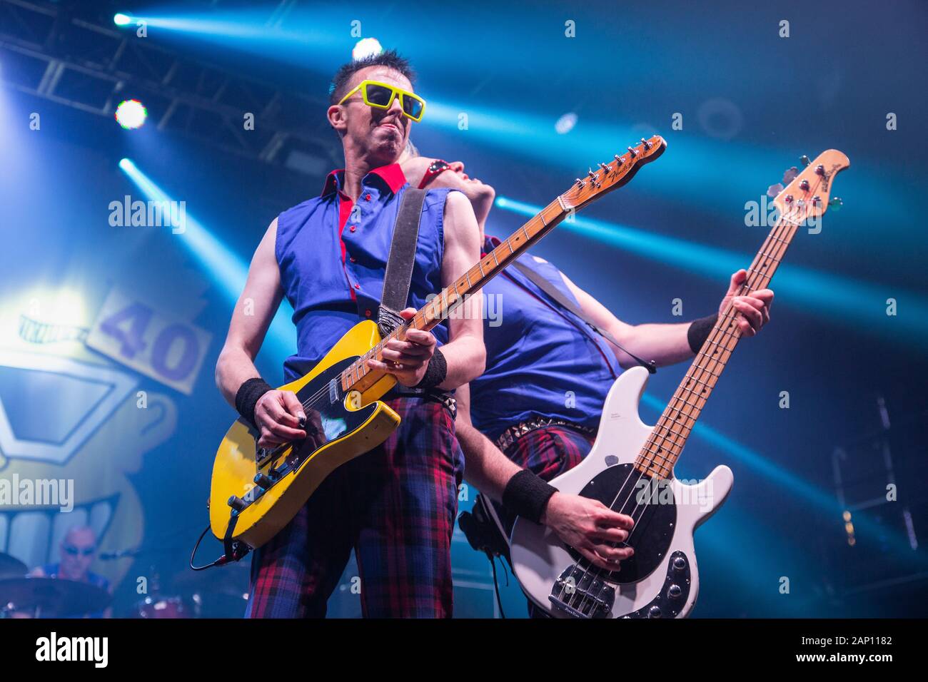 Barcelona, Spain. 2020.01.18. The Toy Dolls forty anniversary Tour