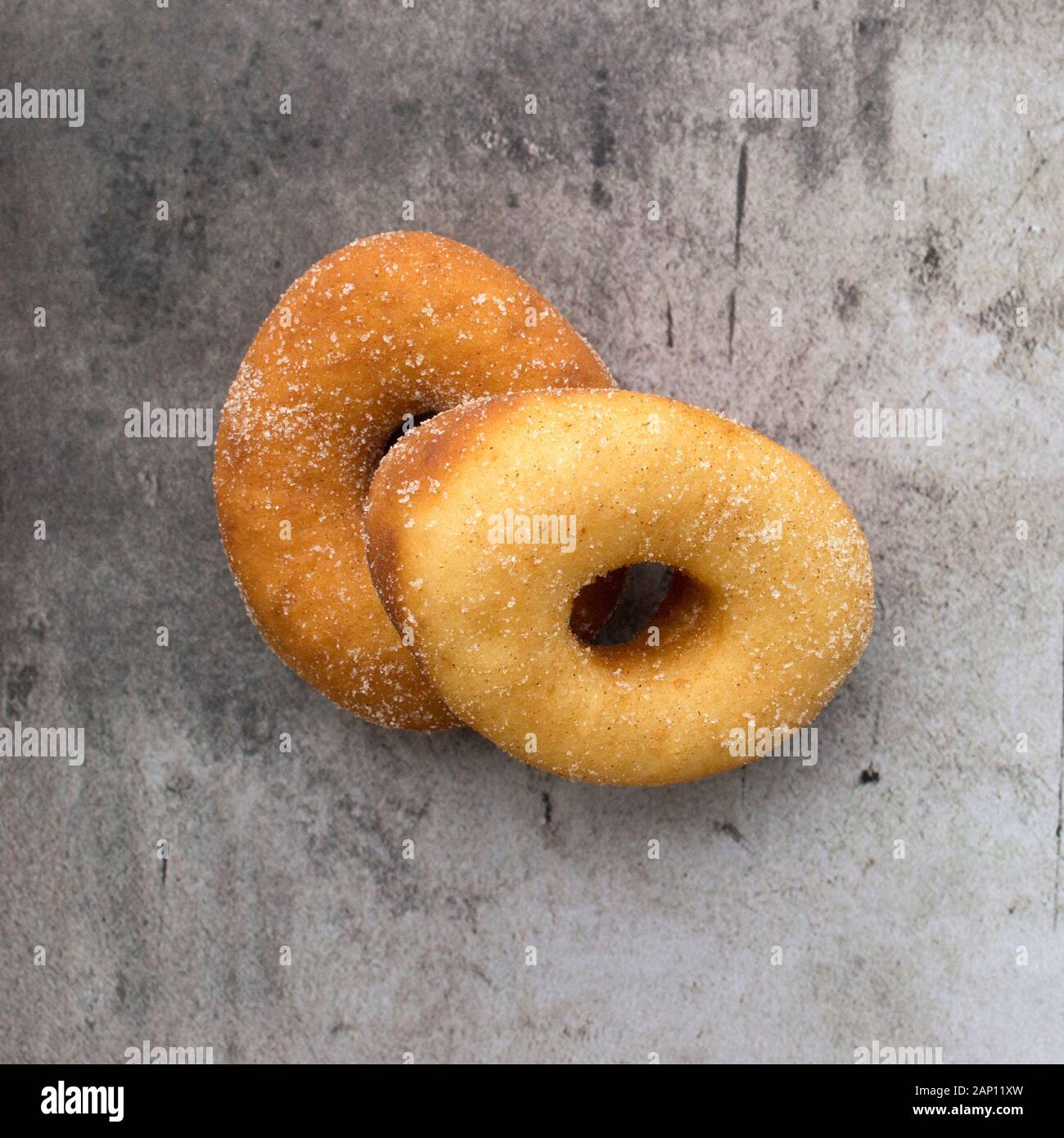 A Plate of Deep Fried Donuts Stock Photo Alamy