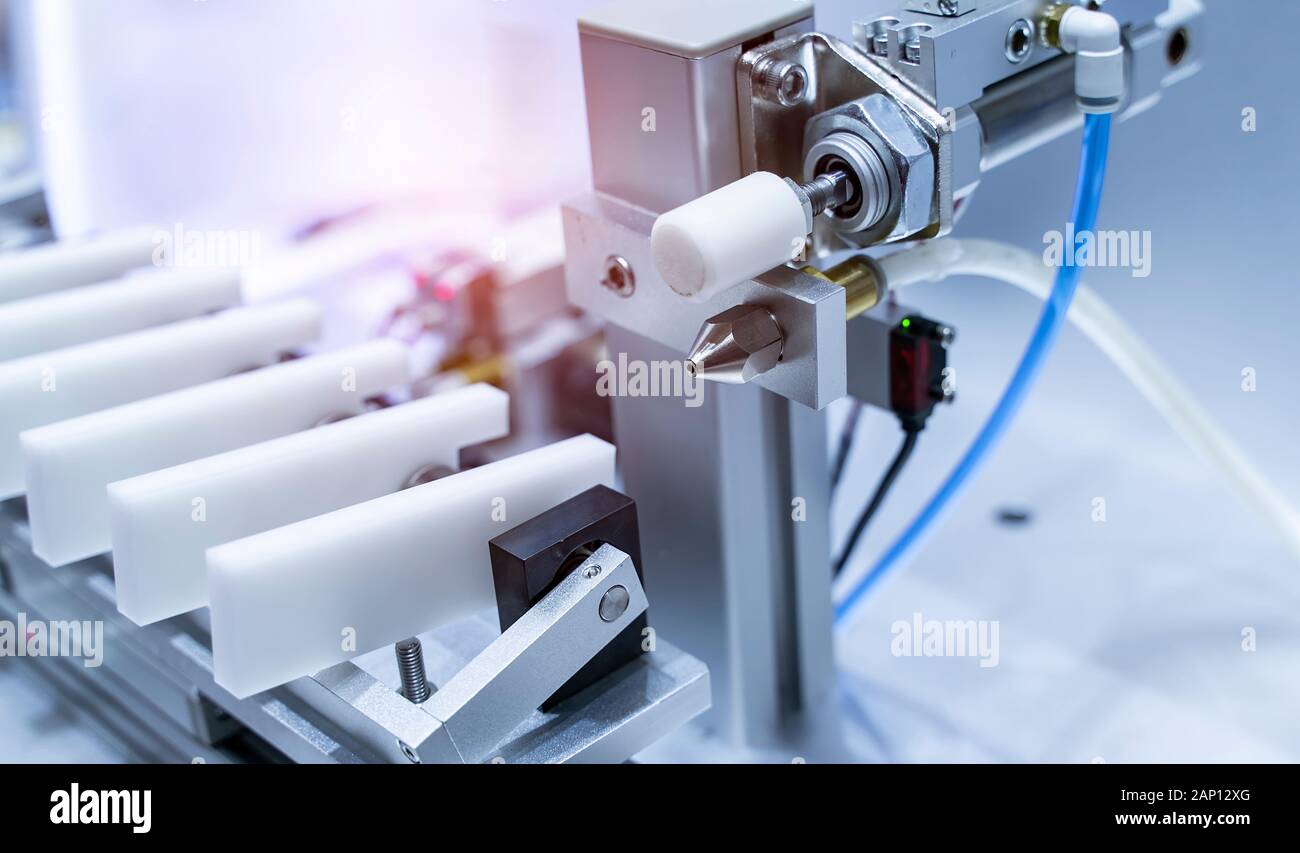 automation compressed air factory production Stock Photo