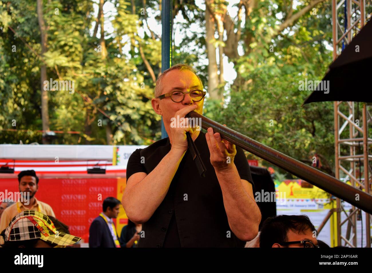 Kolkata, India. 18th Jan, 2020. Literary festival organised by Apeejay group in the heart of Kolkata. International personalities group sessions and their life experiences were shared. (Photo by Rahul Biswas/Pacific Press) Credit: Pacific Press Agency/Alamy Live News Stock Photo