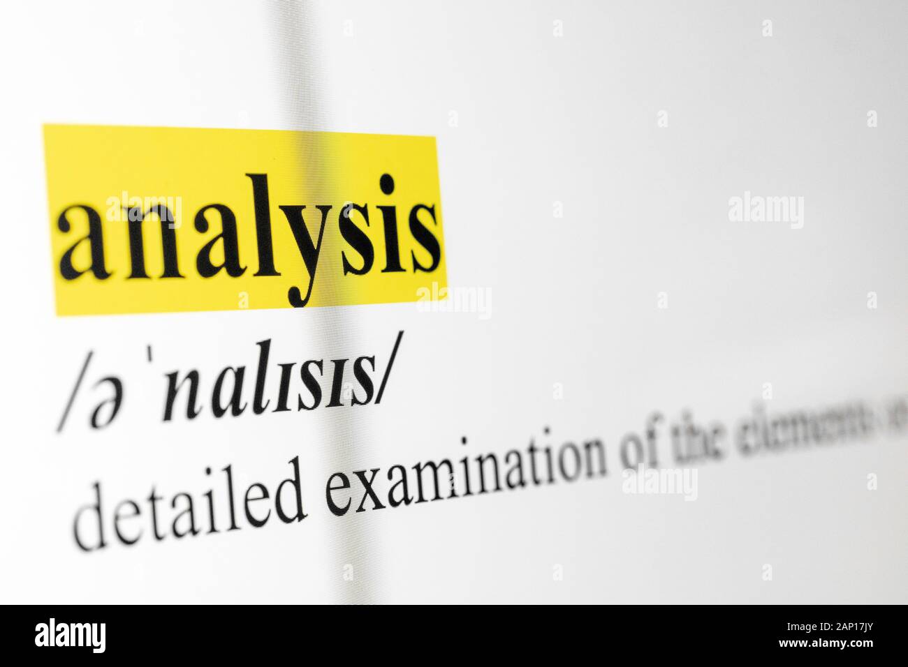 Highlighted word screen hi-res stock photography and images - Alamy
