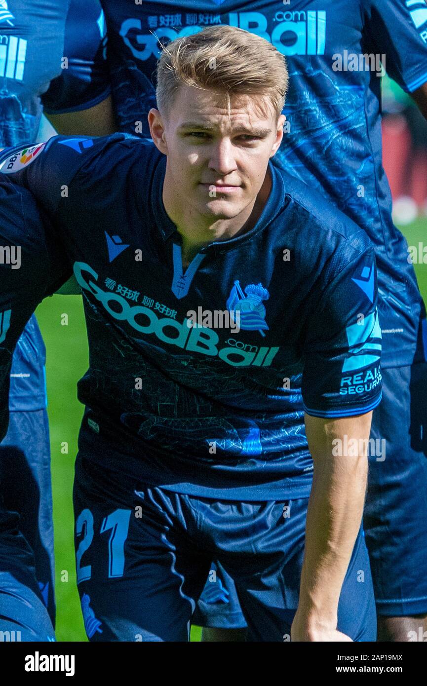 Martin Odegaard, Real Sociedad Stock Photo - Alamy