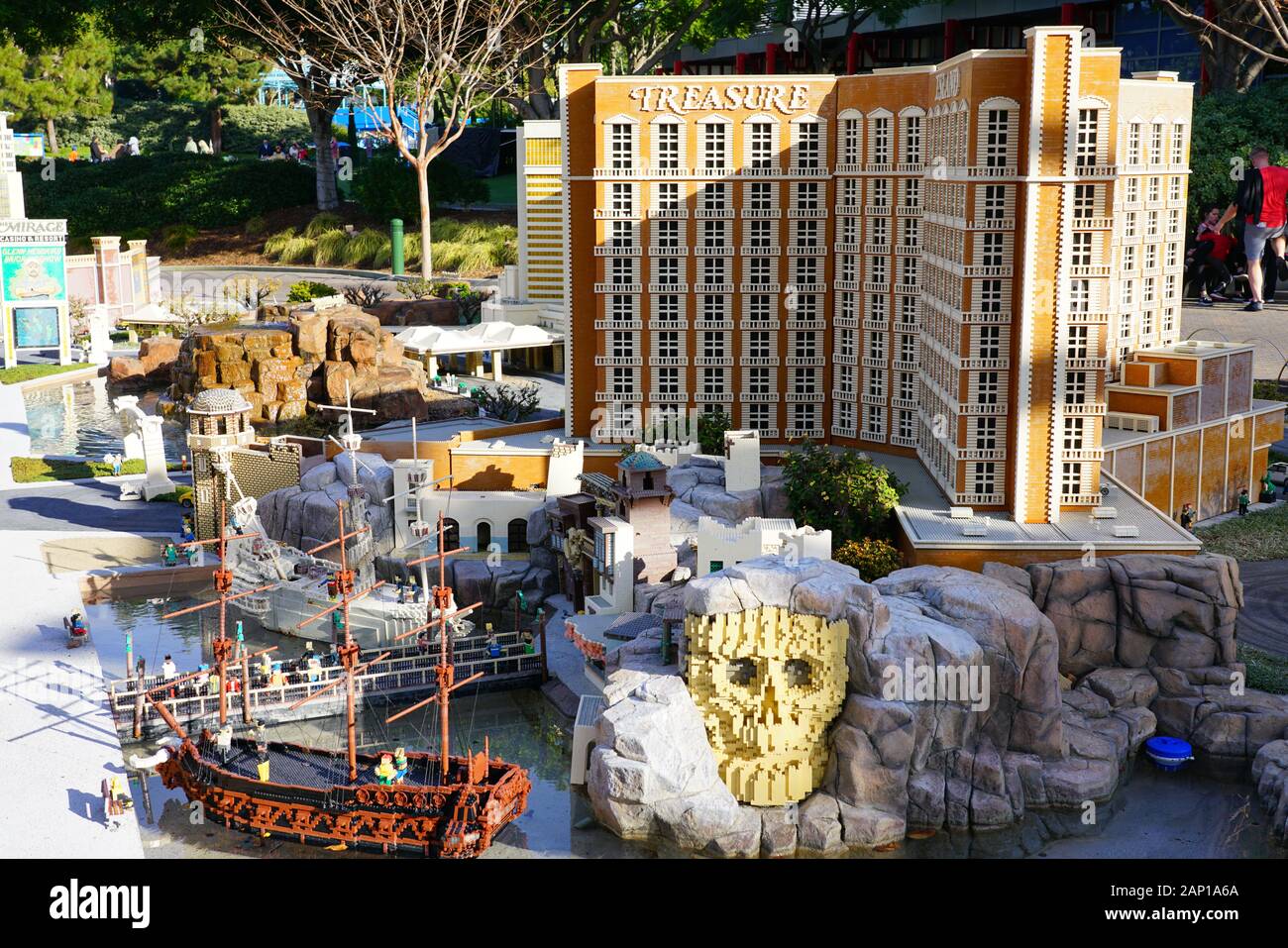 Around the World in Legoland - Las Vegas Stock Photo - Alamy