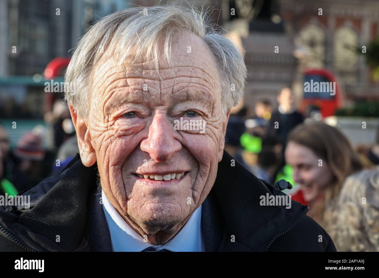Westminster, London, 20th Jan 2020. Alf Dubs. Alfred Dubs, Baron Dubs, British Labour peer and politician, has tabled a new amendment to the Immigration Act to ensure protections for child refugees remain in the Withdrawal Agreement Bill (WAB). The amendment is to be discussed in the Lords with a chance that the government could face defeat over the issue. Credit: Imageplotter/Alamy Live News Stock Photo