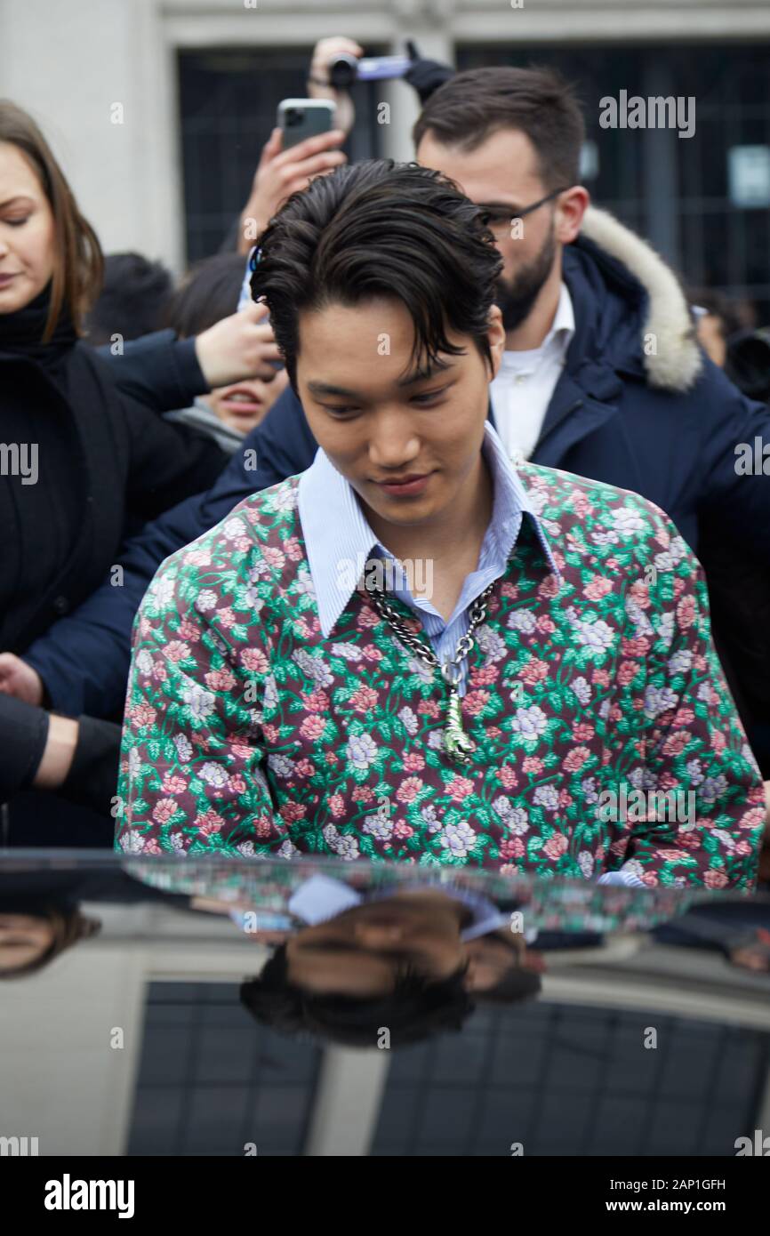 kai gucci fashion show