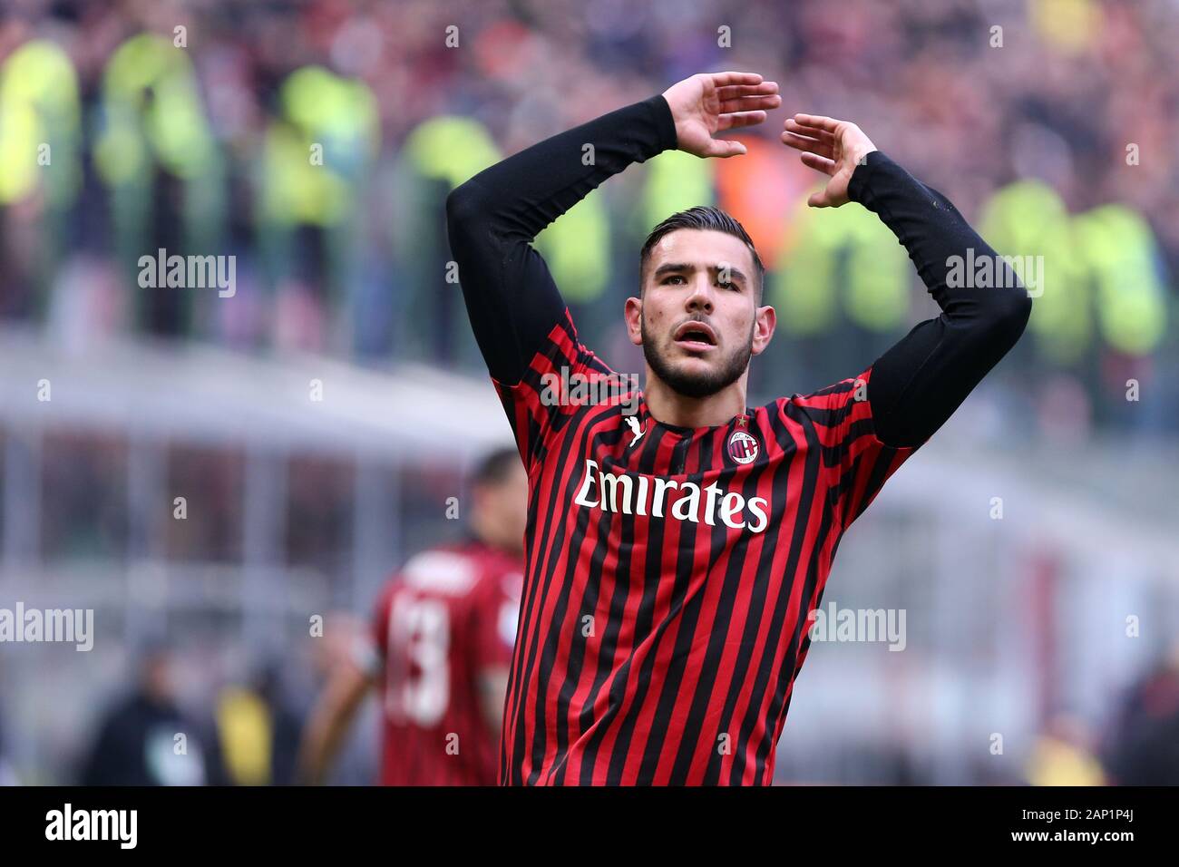 Theo Hernandez Of Ac Milan Celebrate Goal High Resolution Stock Photography And Images Alamy
