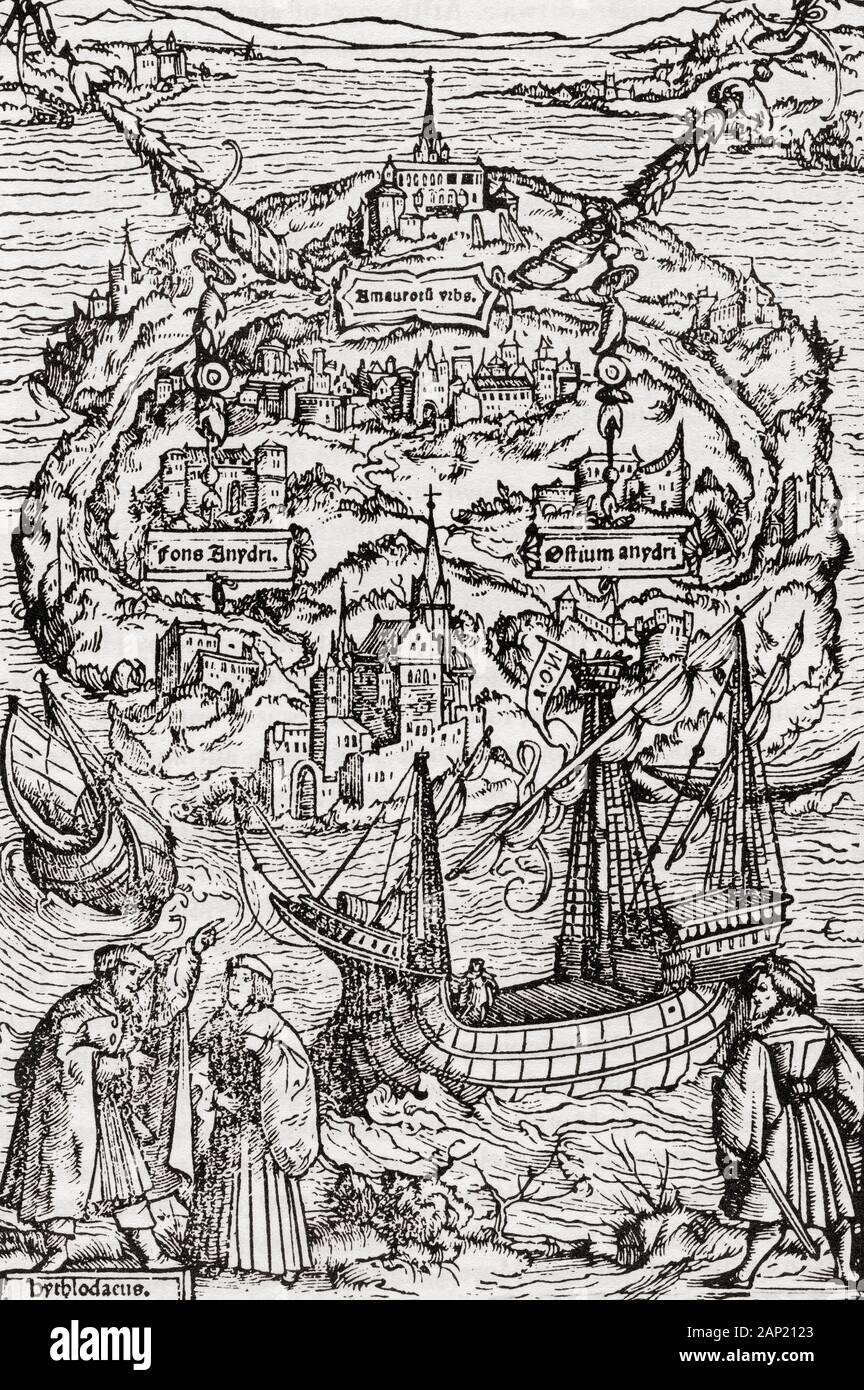 Thomas more utopia hi-res stock photography and images - Alamy