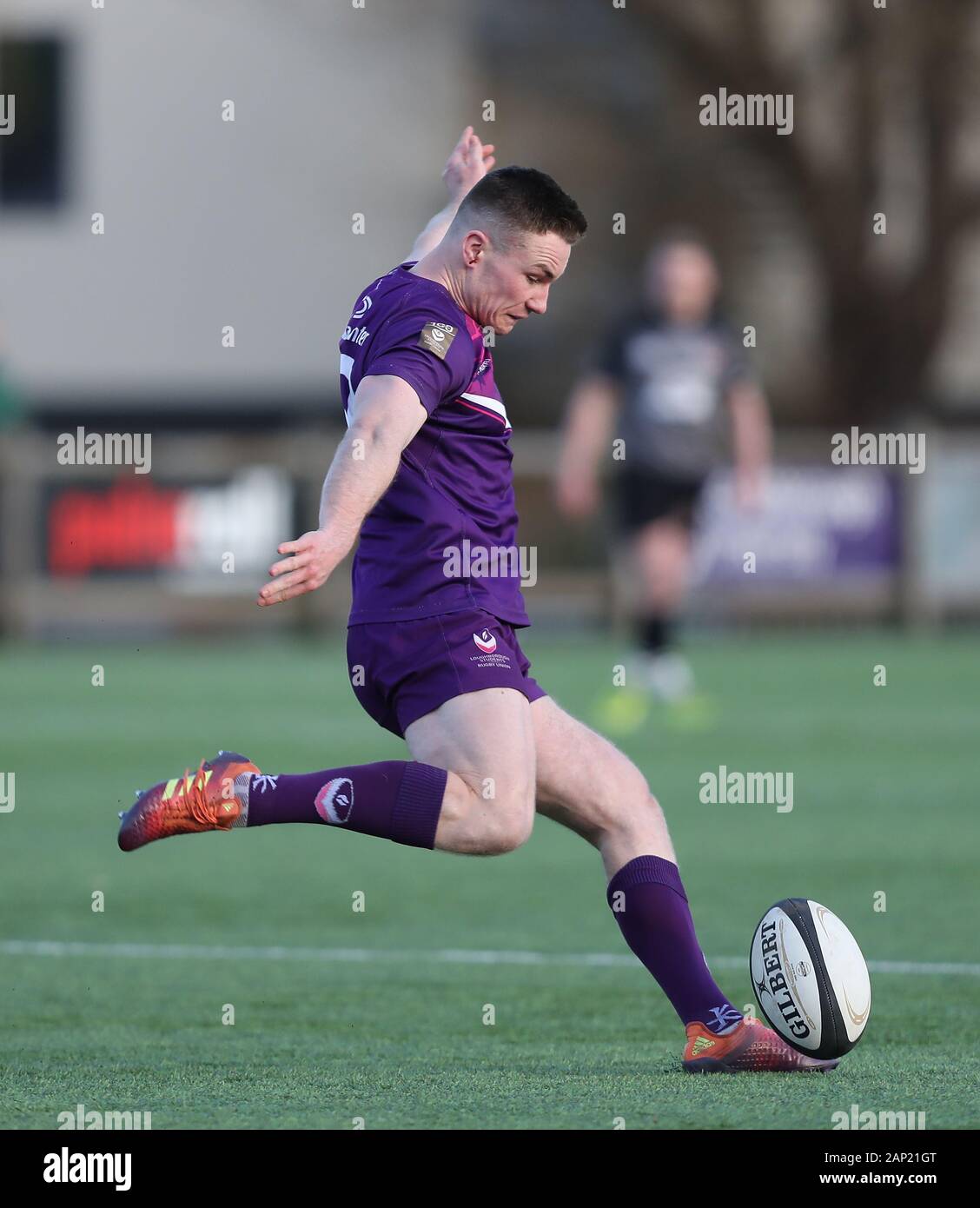 18.01.2020. Loughborough, England.    during the RFU National 2 North rugby union fixture between Loughborough Students and Sheffield Tigers RFC.  Phil Hutchinson/Alamy Live News Stock Photo