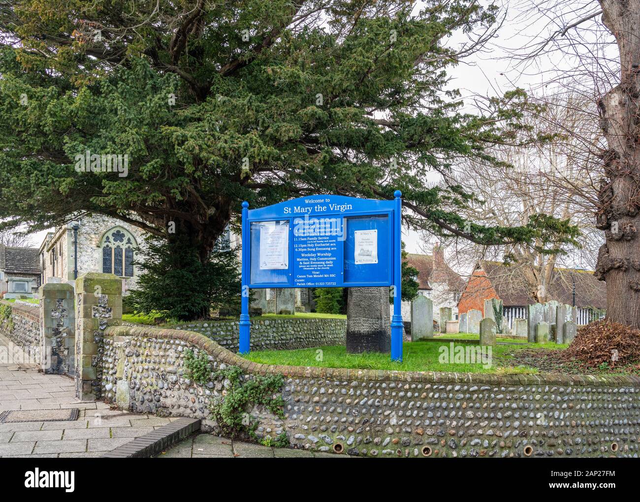 St Mary's, Old Town, Eastbourne. Sussex, England Stock Photo Alamy