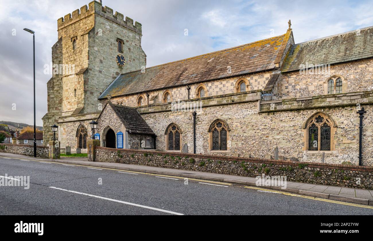 St Mary's, Old Town, Eastbourne. Sussex, England Stock Photo Alamy