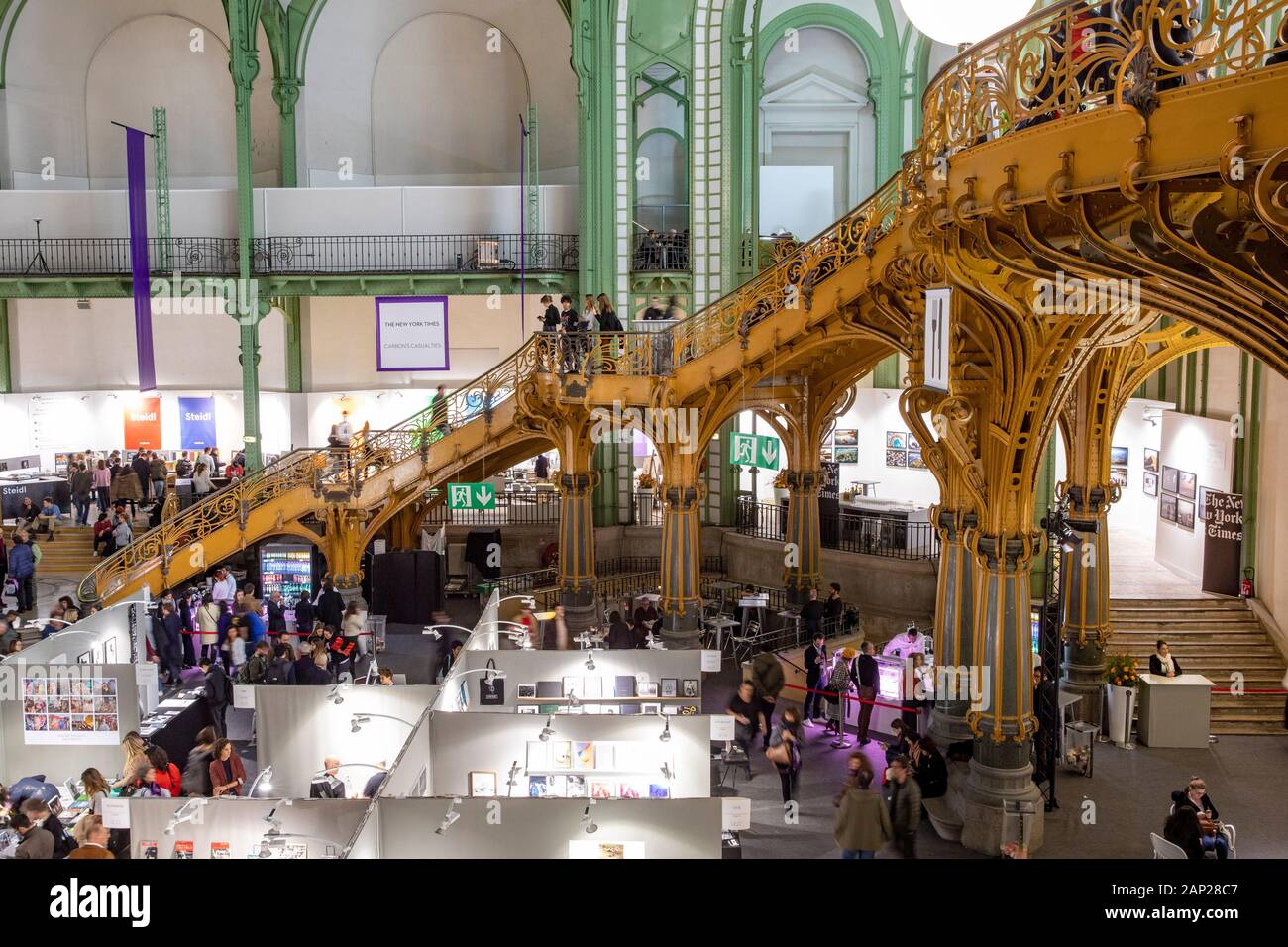 Impressionen vom Pressebesuch der Fotokunstmesse 'PARIS PHOTO' im Grand Palais. Paris; 10.11.2019 Stock Photo
