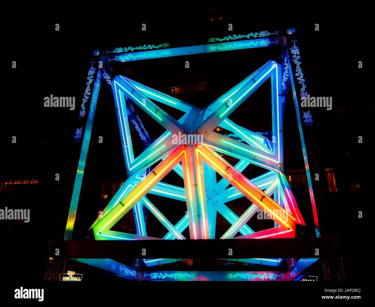 Toronto Light Fest 2020 Stock Photo