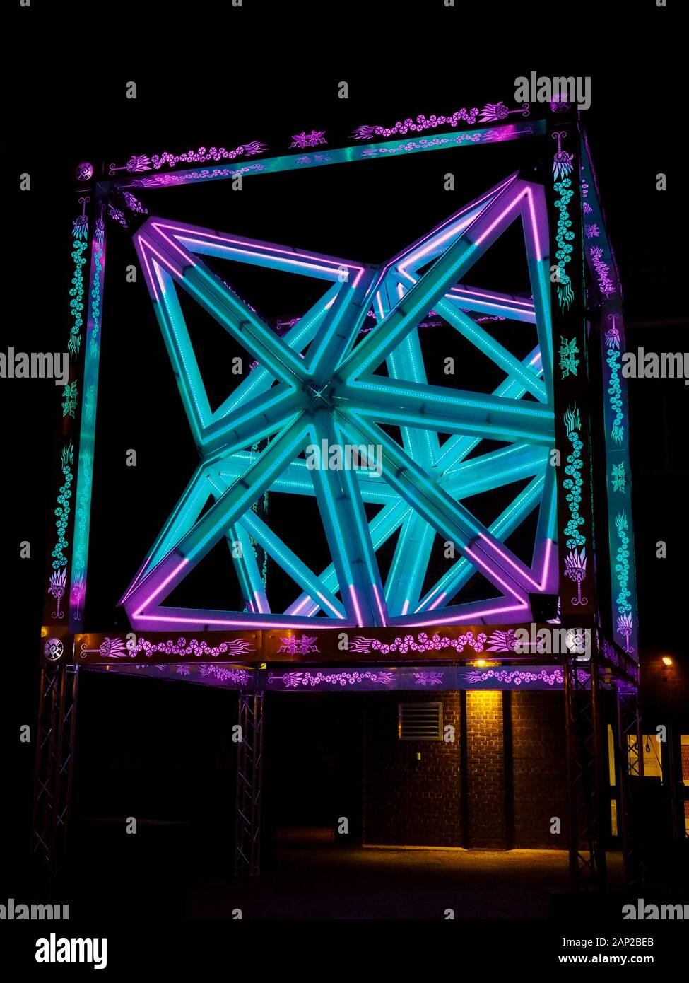 Toronto Light Fest 2020 Stock Photo