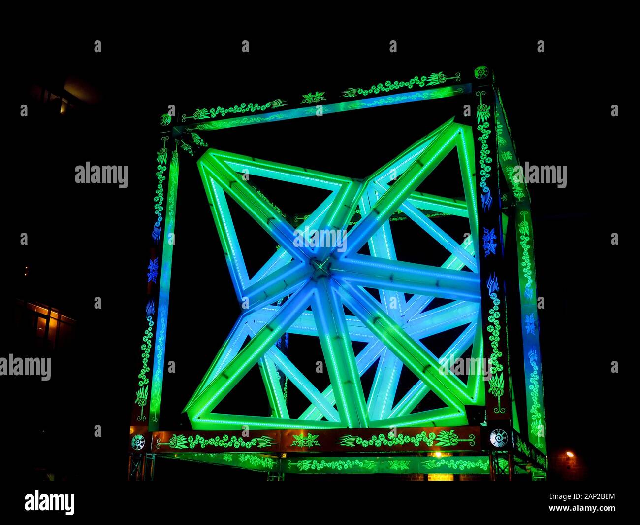 Toronto Light Fest 2020 Stock Photo