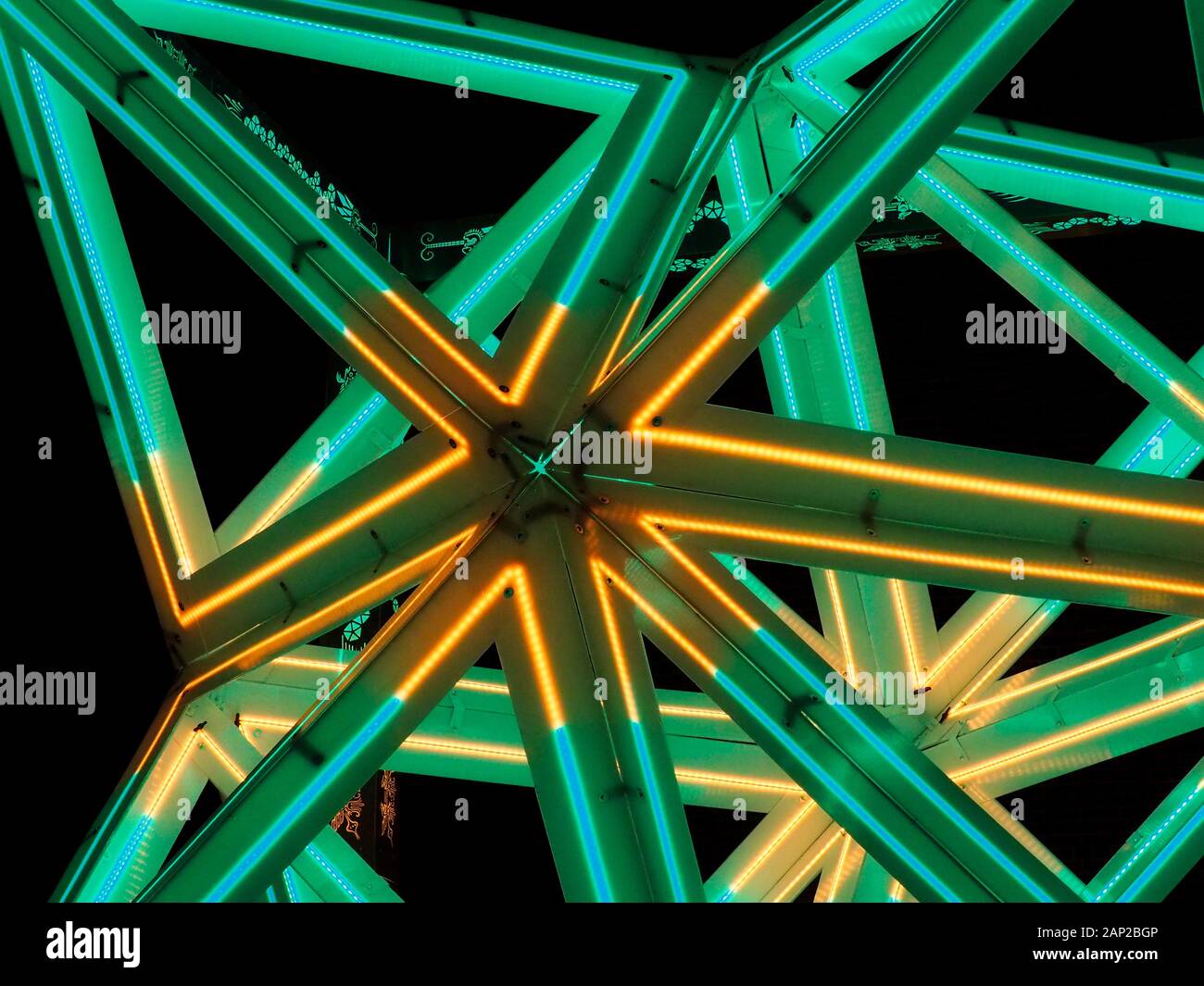 Toronto Light Fest 2020 Stock Photo