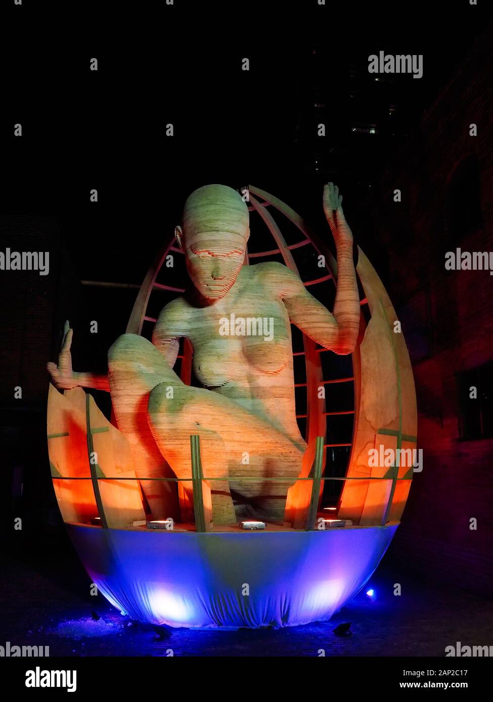 Toronto Light Fest 2020 Stock Photo
