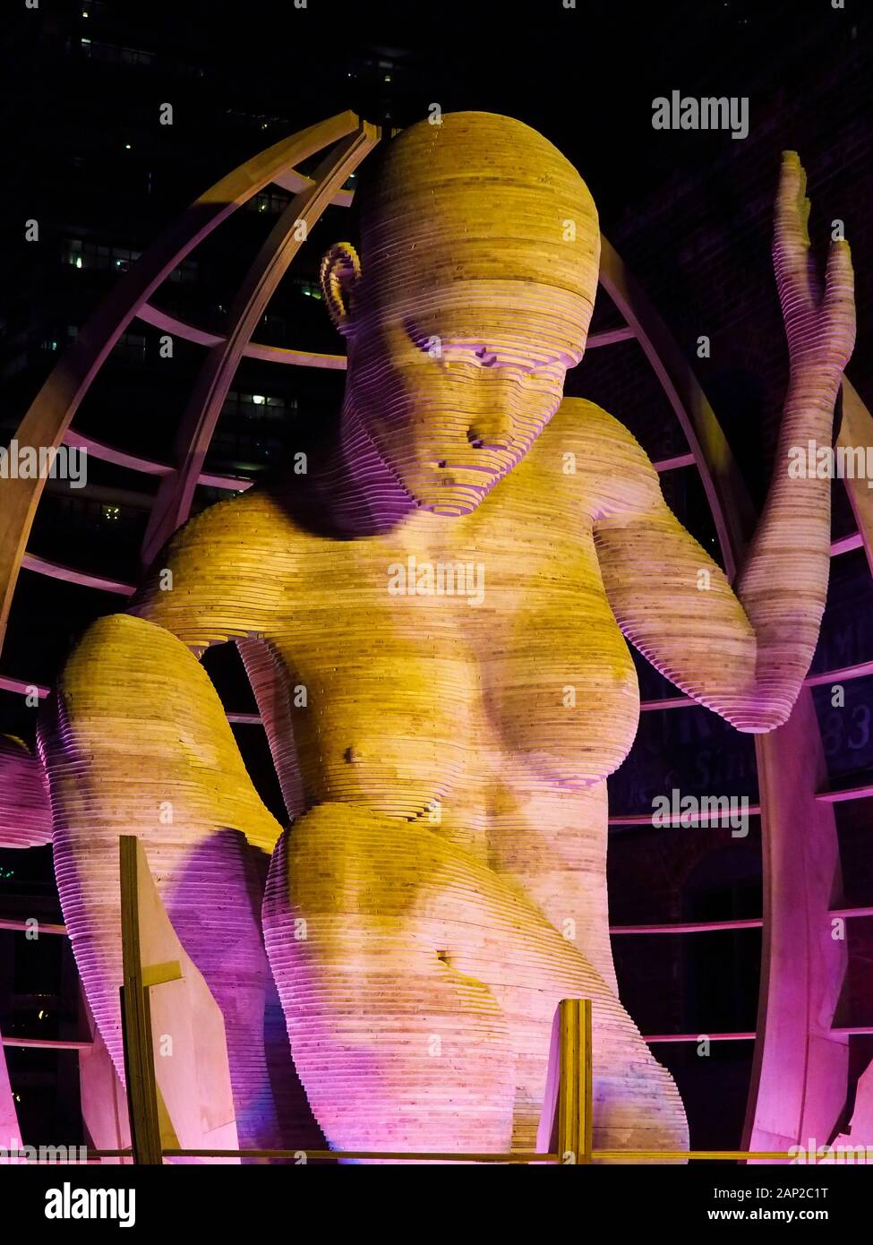 Toronto Light Fest 2020 Stock Photo