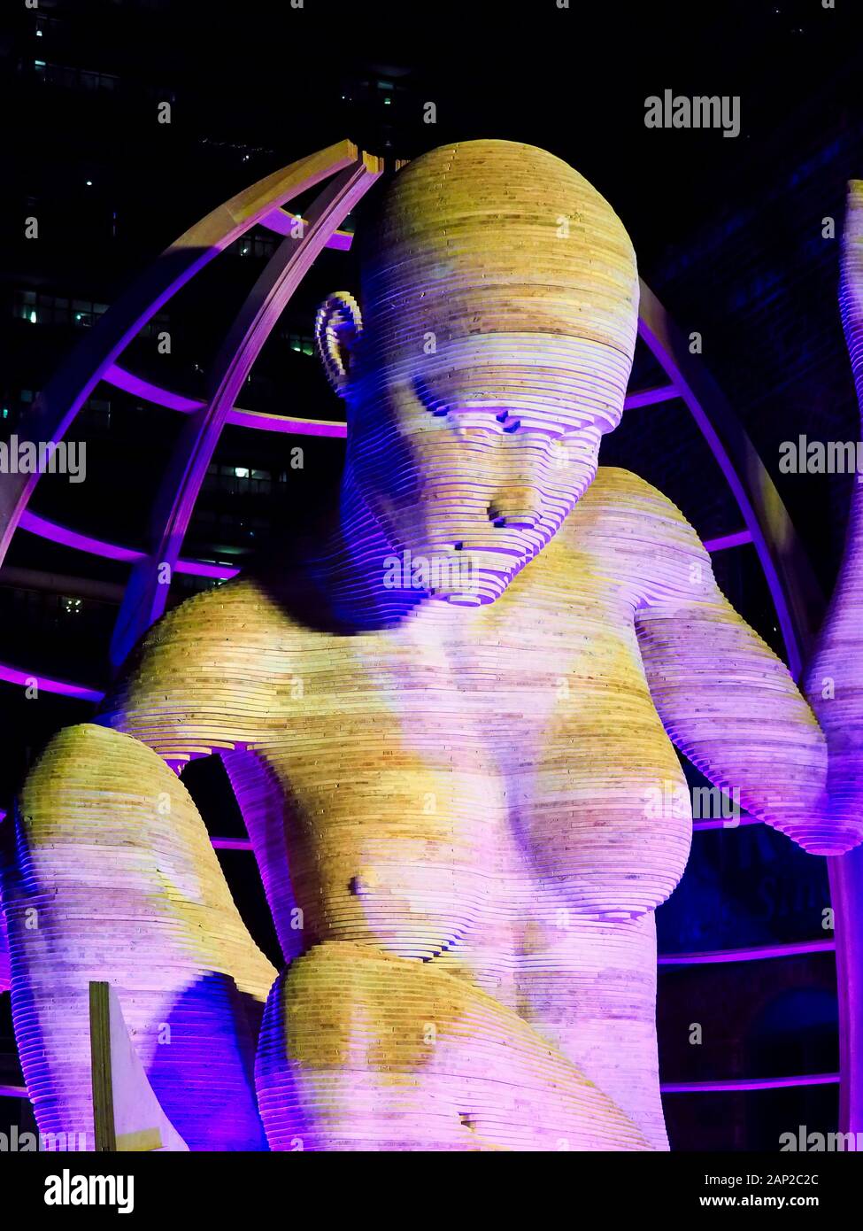 Toronto Light Fest 2020 Stock Photo