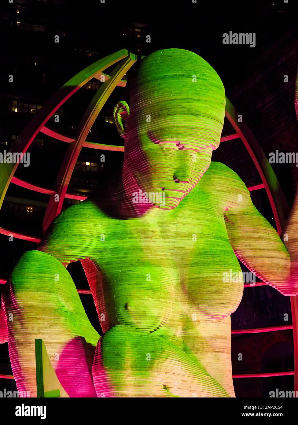 Toronto Light Fest 2020 Stock Photo