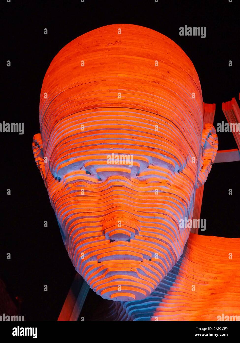 Toronto Light Fest 2020 Stock Photo