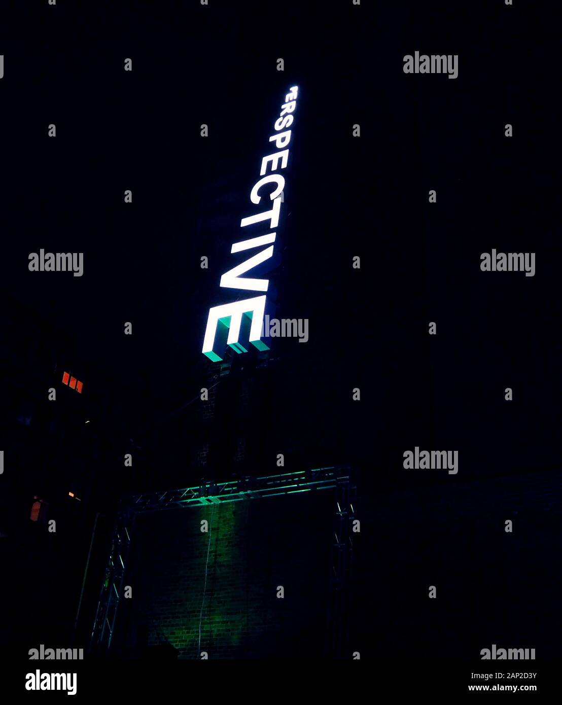 Toronto Light Fest 2020 Stock Photo
