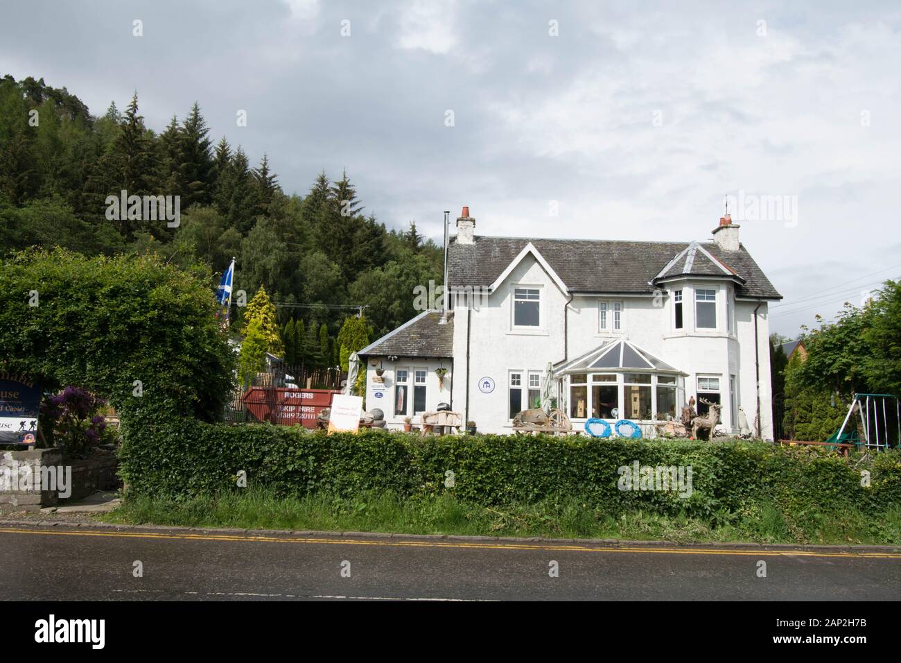 Balmaha Scotland Stock Photo Alamy