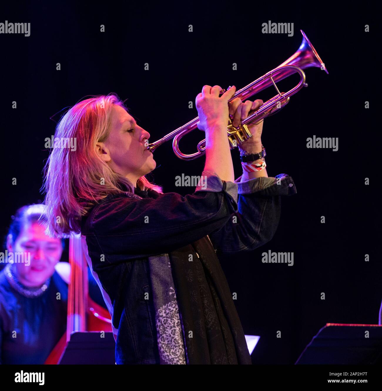 New York, NY January 13, 2020 Ingrid Jensen performs with Artemis