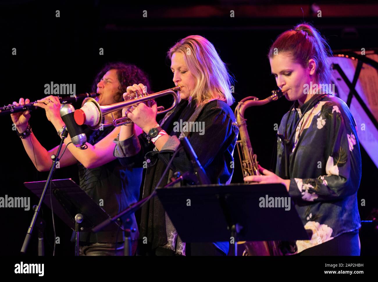 New York, NY January 13, 2020 Artemis band performs during Winter