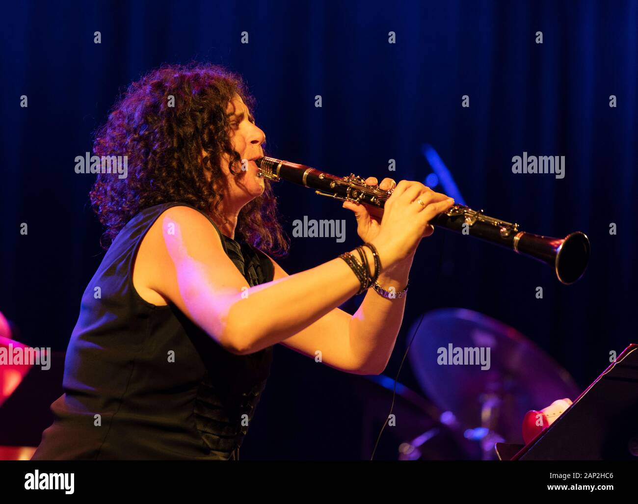 New York, NY January 13, 2020 Anat Cohen performs with Artemis band