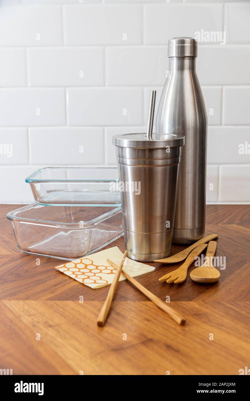 Reusable environmentally friendly storage containers for food and