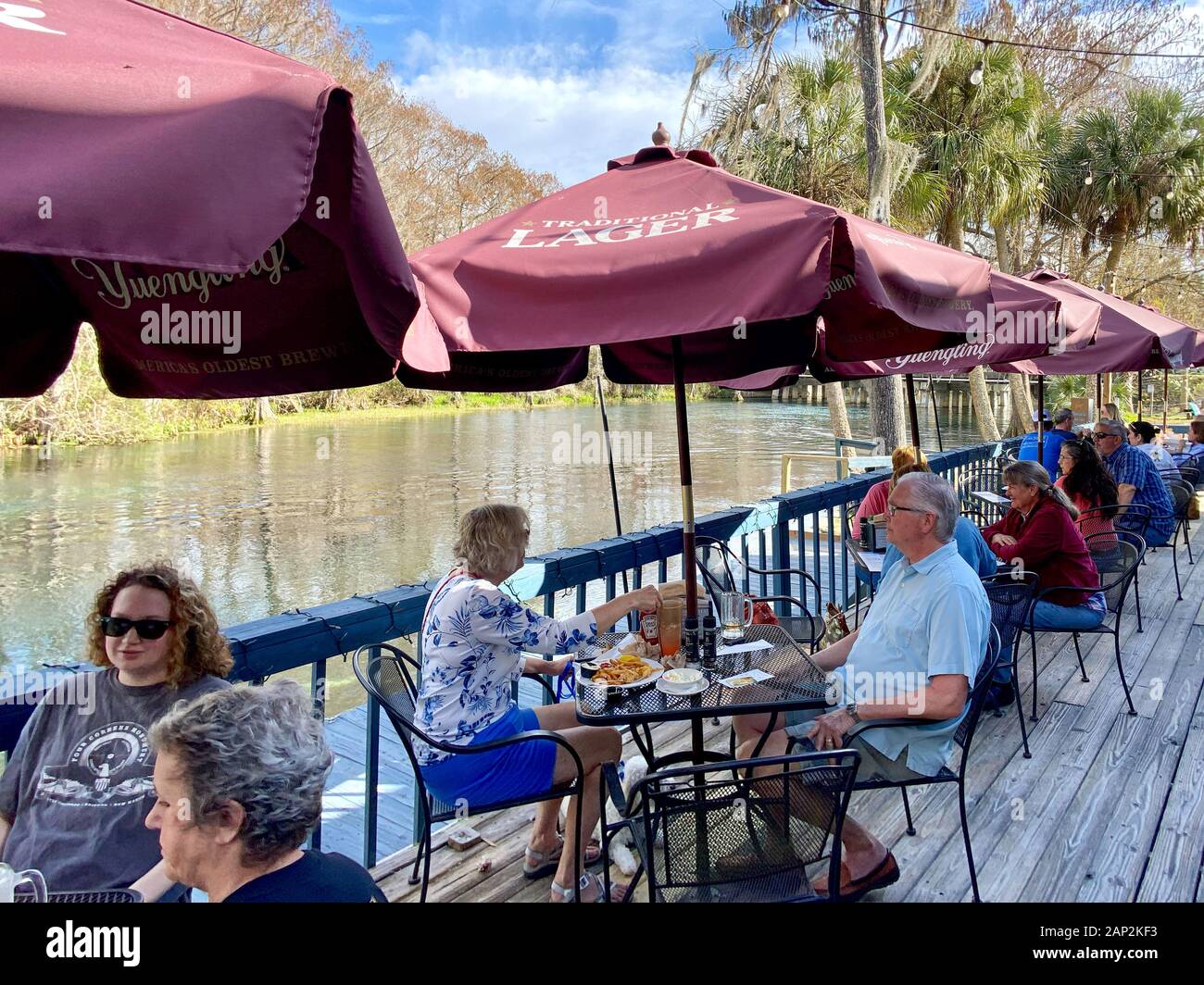 Swampy’s. Dunnellon, Florida. Stock Photo